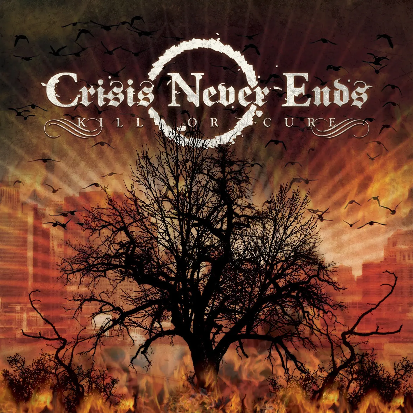 CRISIS NEVER ENDS · Kill Or Cure | LTD. METALBOX CD (Hardcore CDs)