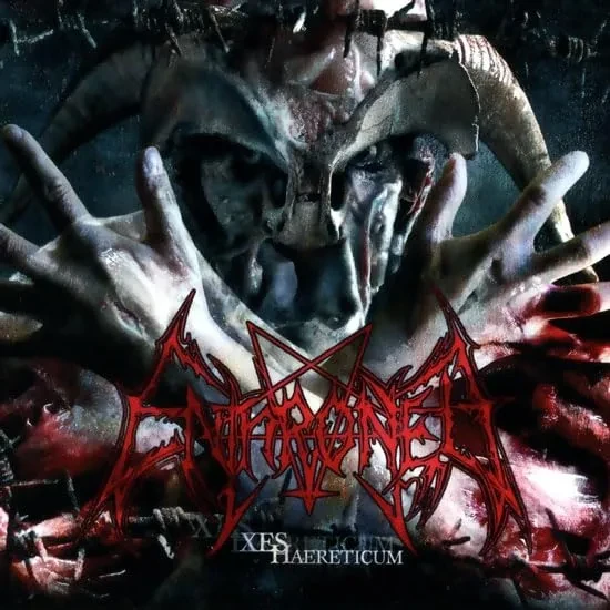 ENTHRONED · XES Haereticum | RED LP (Black Metal Vinyl) · Bild 1