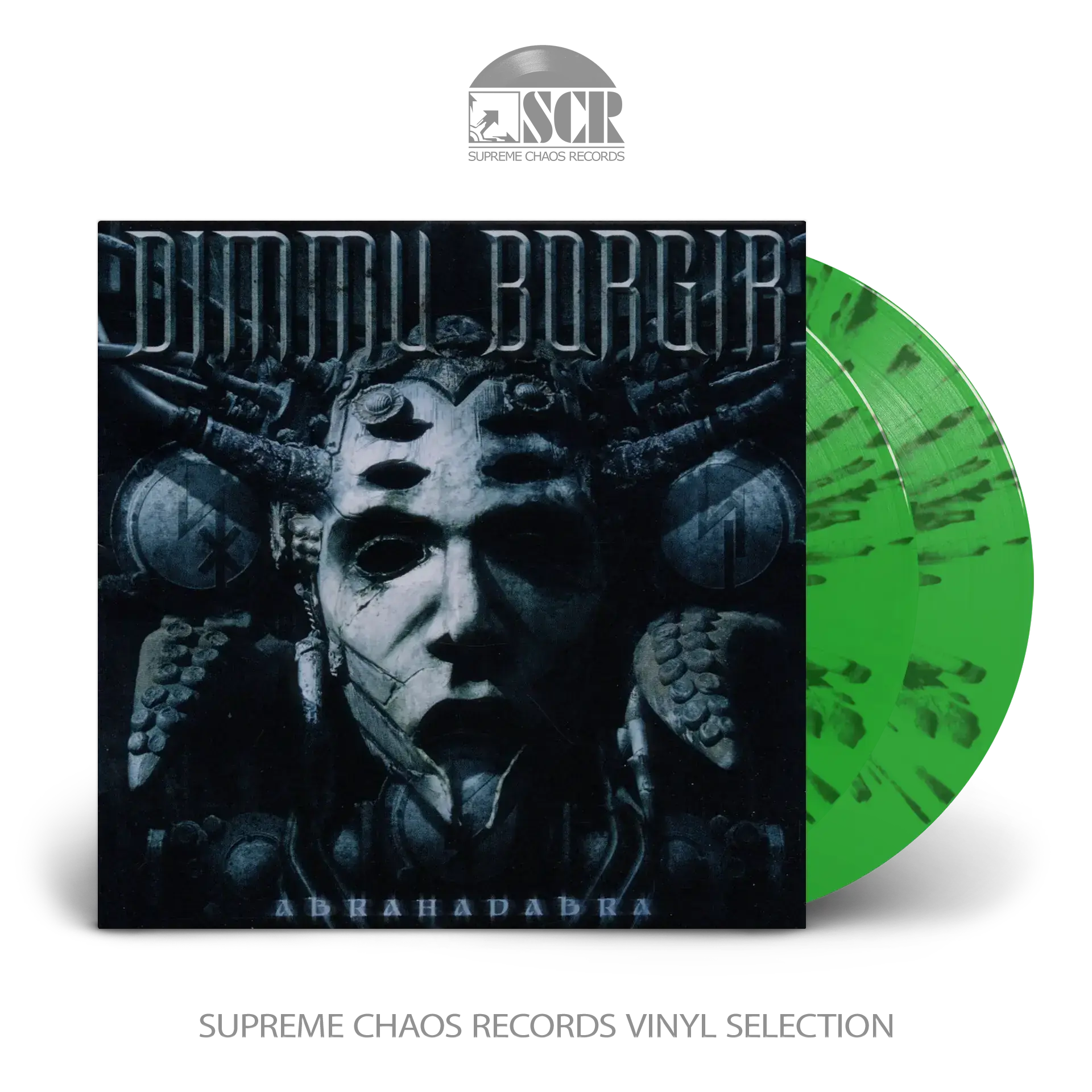 DIMMU BORGIR · Abrahadabra | GREEN/BLACK SPLATTER 2LP (Black Metal Vinyl)