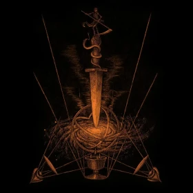 INQUISITION · Veneration of Medieval Mysticism and Cosmological Violence | CLEAR LP (Black Metal Vinyl) · Bild 1