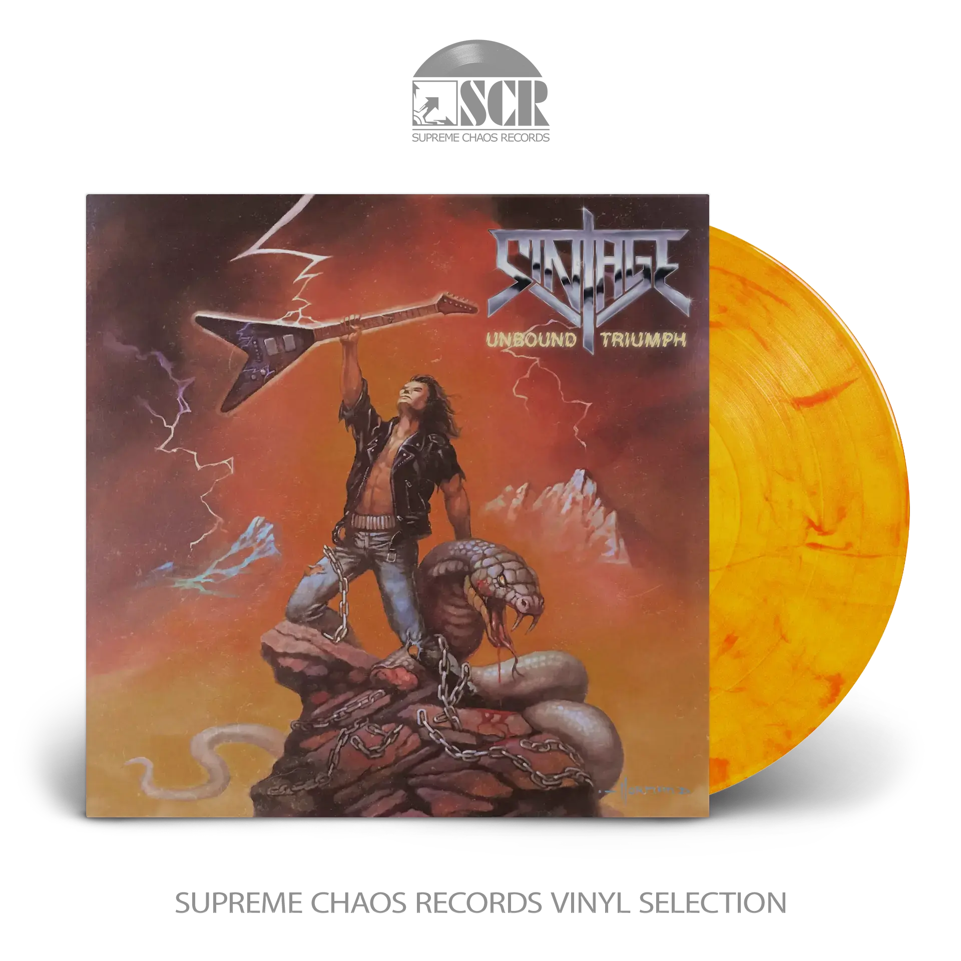 SINTAGE - Unbound Triumph [MARBLED LP] (Heavy Metal Vinyl)