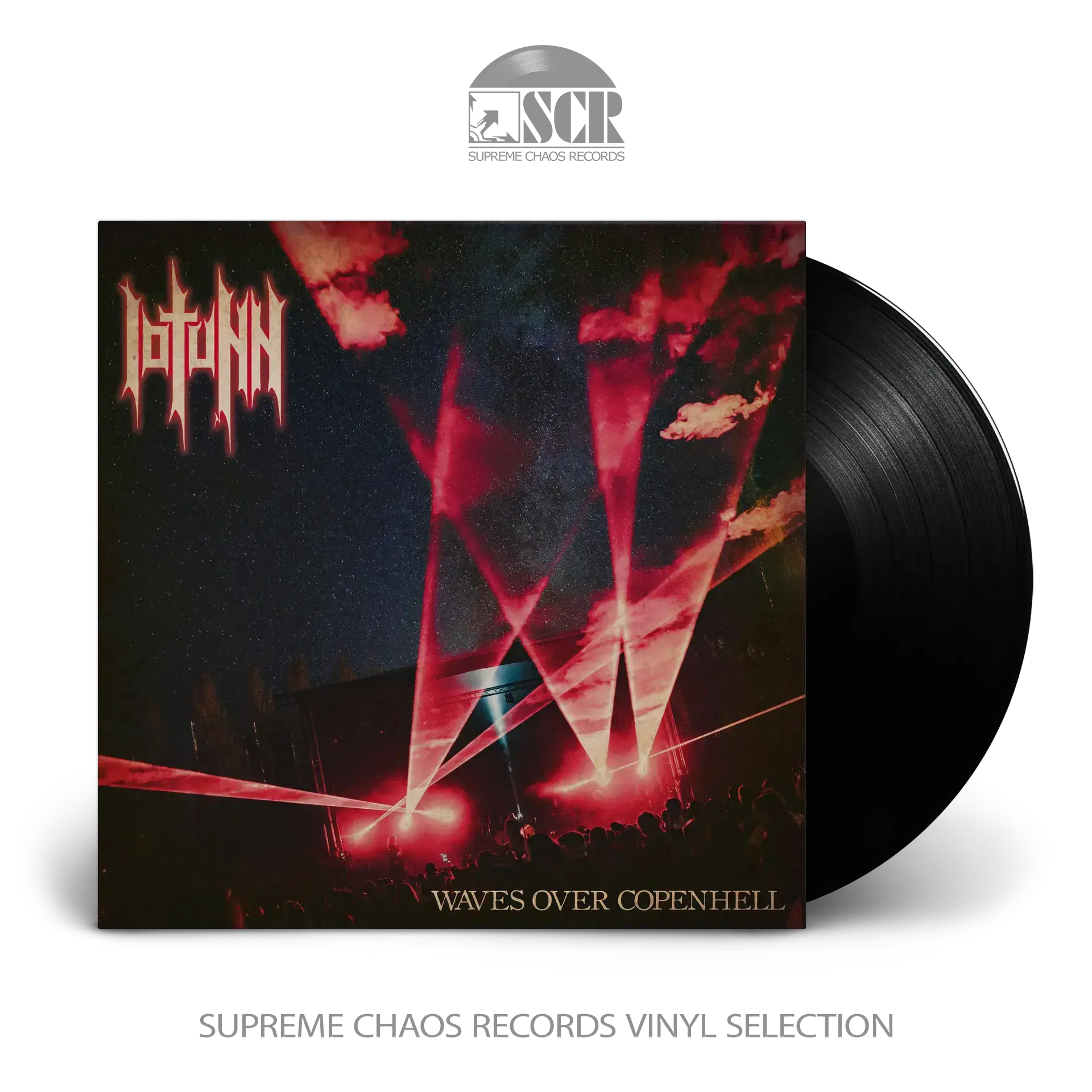 IOTUNN · WAVES OVER COPENHELL | BLACK LP (Progressive Metal Vinyl)