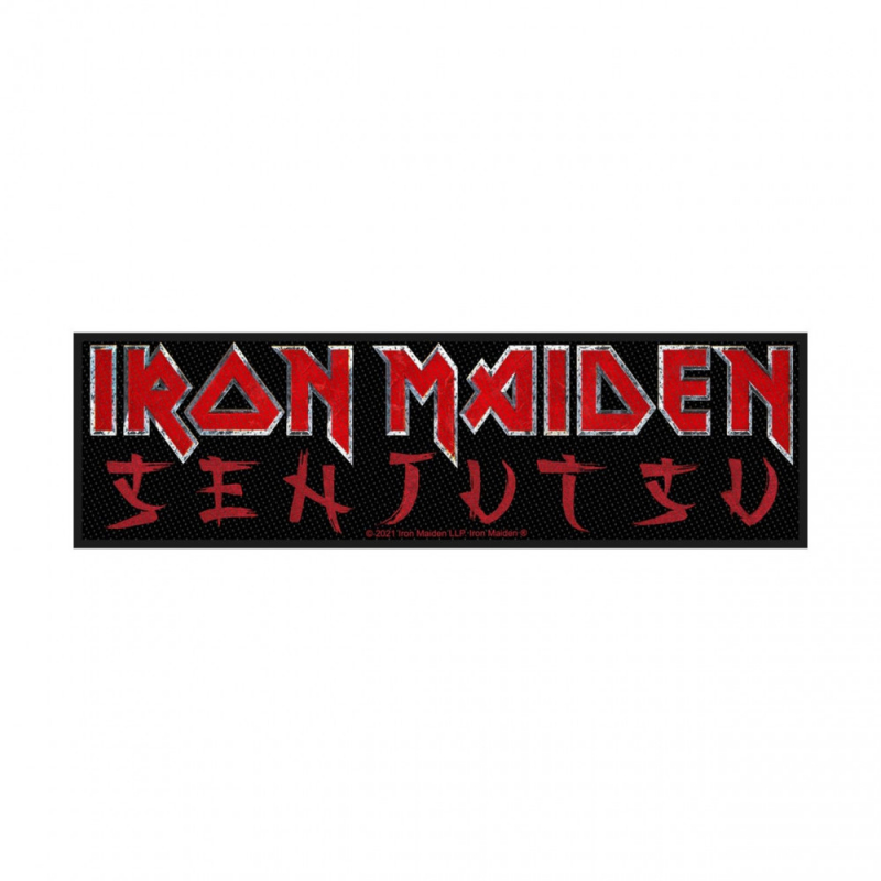 IRON MAIDEN - Senjutsu Logo Patch · PATCH (Heavy Metal Others)