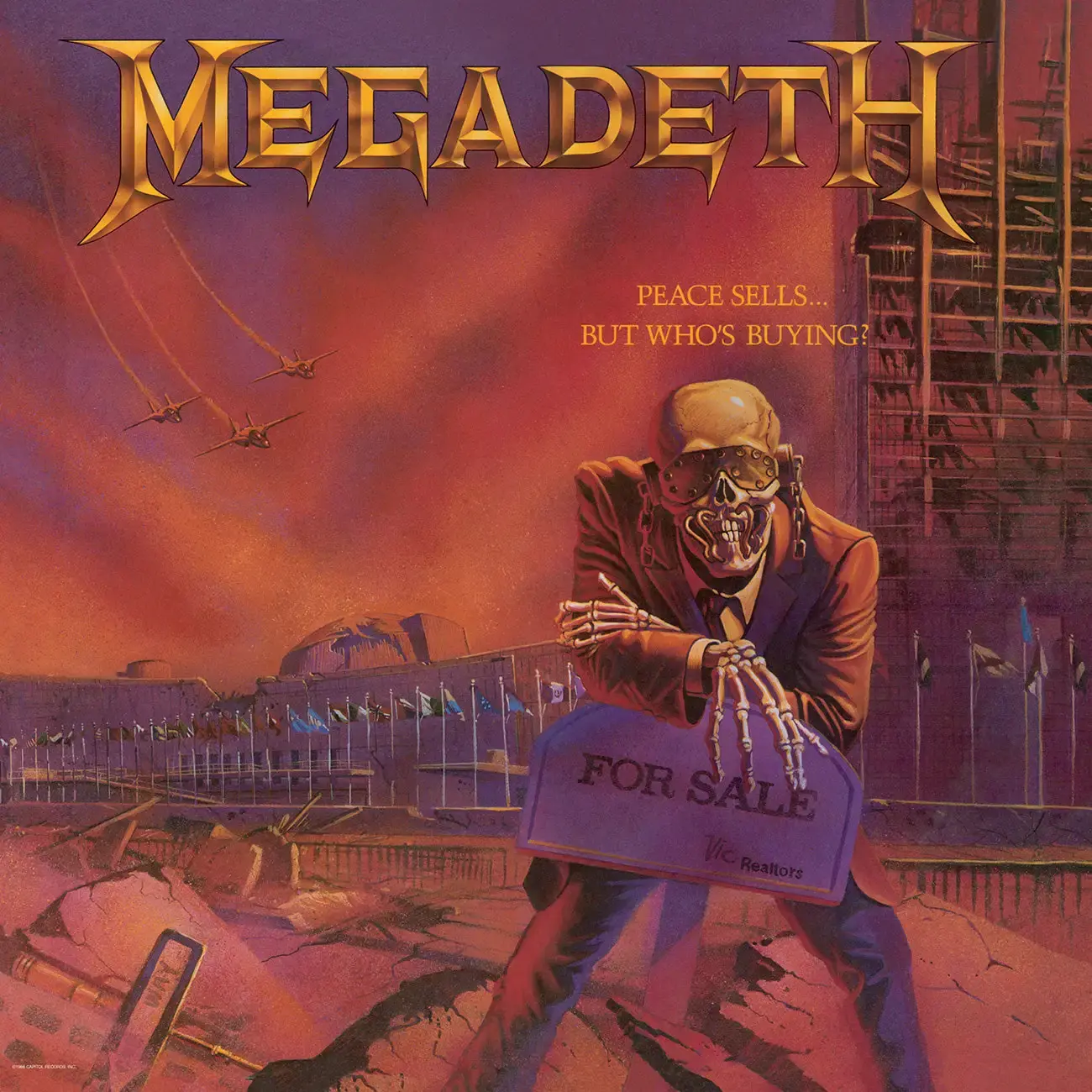 MEGADETH · Peace Sells... But Who's Buying? (Re-Release) (B-Stock) | BLACK LP (Heavy Metal/Thrash Metal Vinyl) · Bild 1
