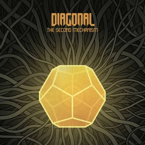 DIAGONAL · The Second Mechanism | TRANSPARENT ORANGE LP (Progressive Rock Vinyl) · Bild 1