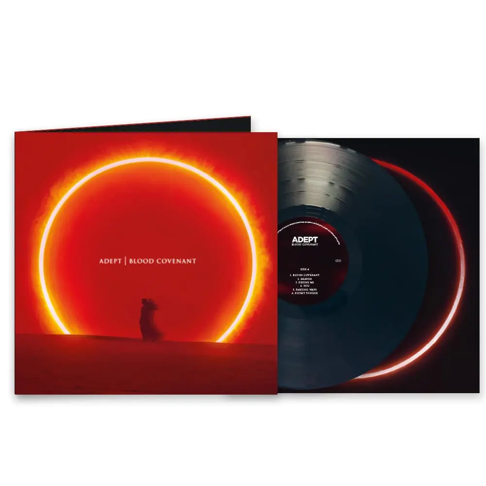 ADEPT · Blood Covenant | BLACK LP (Metalcore Vinyl) · Bild 3