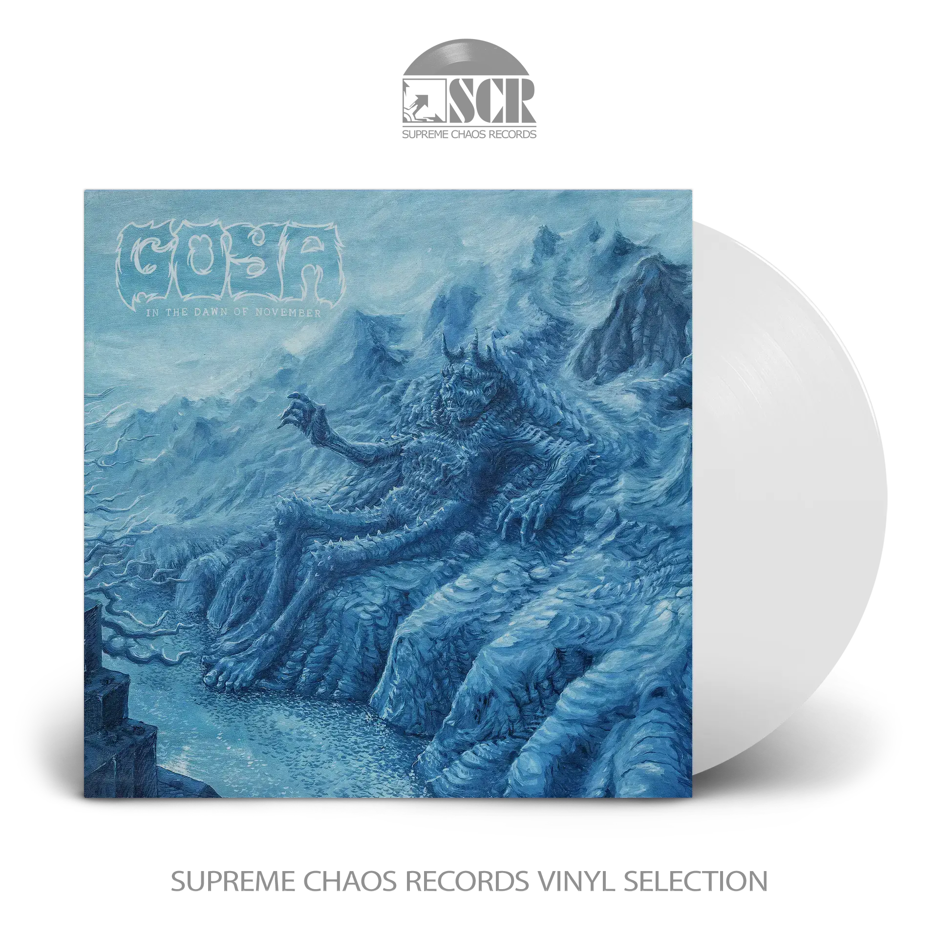 GOYA - In The Dawn Of November · TRANSPARENT LP (Doom Metal Vinyl)