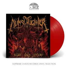 NUNSLAUGHTER · Satanic Chaos Legions | RED LP (Death Metal/Black Metal/Thrash Metal Vinyl)