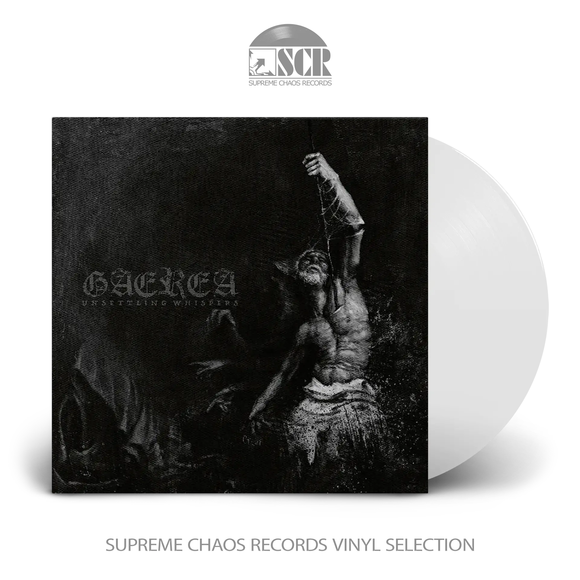 GAEREA · Unsettling Whispers | CLEAR LP (Black Metal Vinyl)