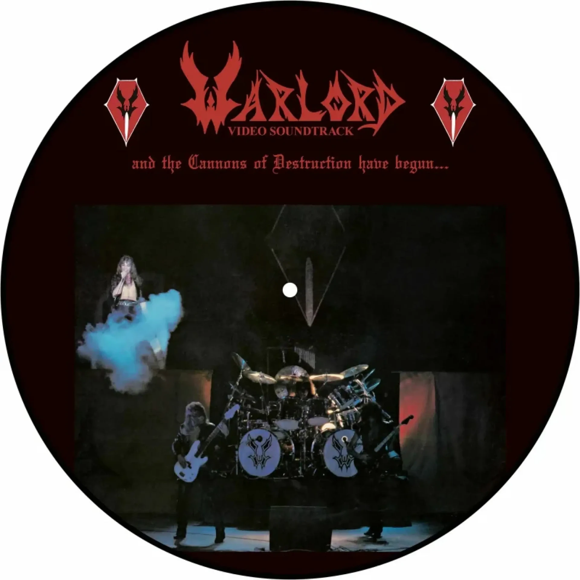 WARLORD · ...And The Cannons Of Destruction Have Begun | PICTURE LP (Heavy Metal Vinyl)