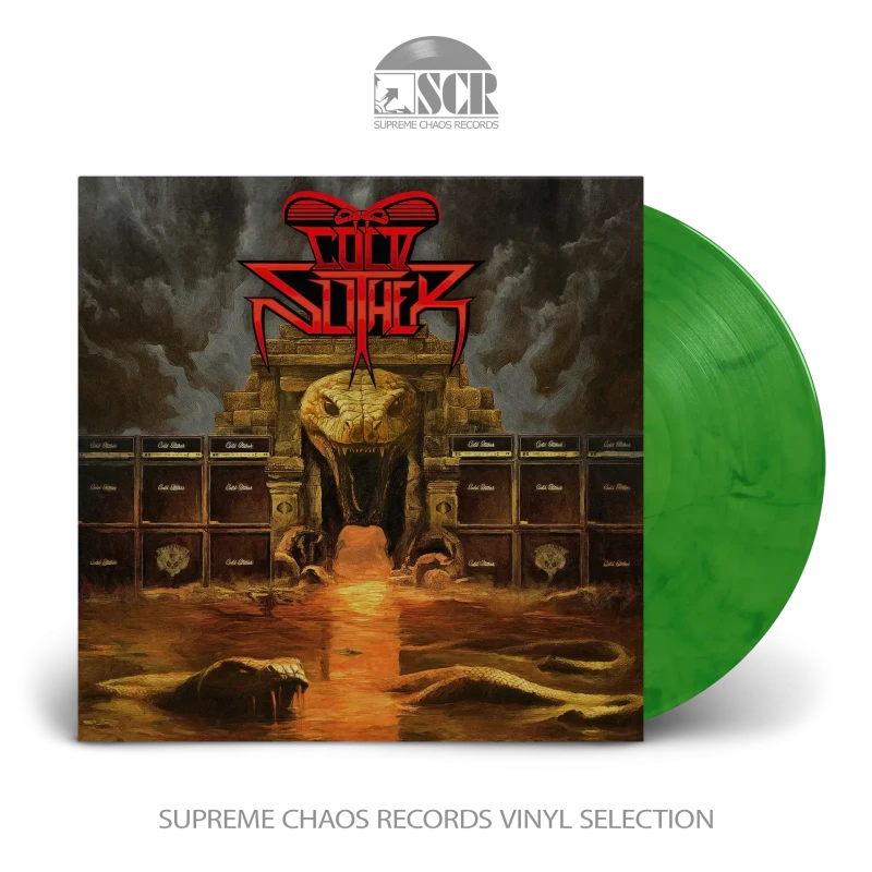 Cold Slither · Cold Slither | Swamp Green Marbled LP