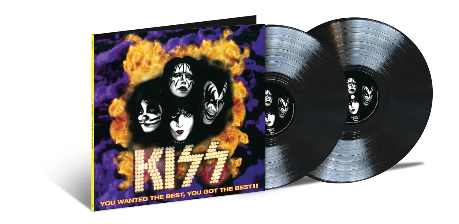 KISS · You Wanted The Best, You Got The Best!! (30th Anniversary) | BLACK LP (Hard Rock Vinyl) · Bild 2