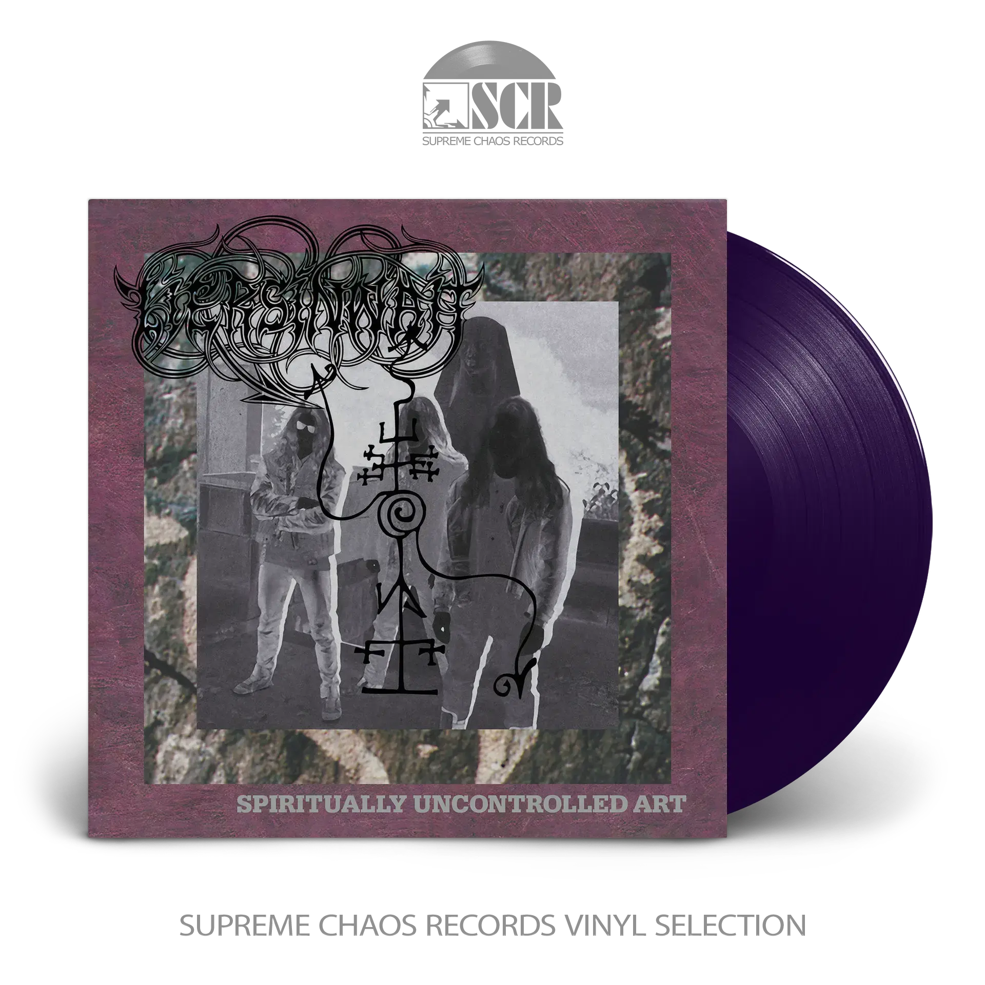 LIERS IN WAIT · Spiritually Uncontrolled Art | PURPLE LP (Melodic Death Metal Vinyl)