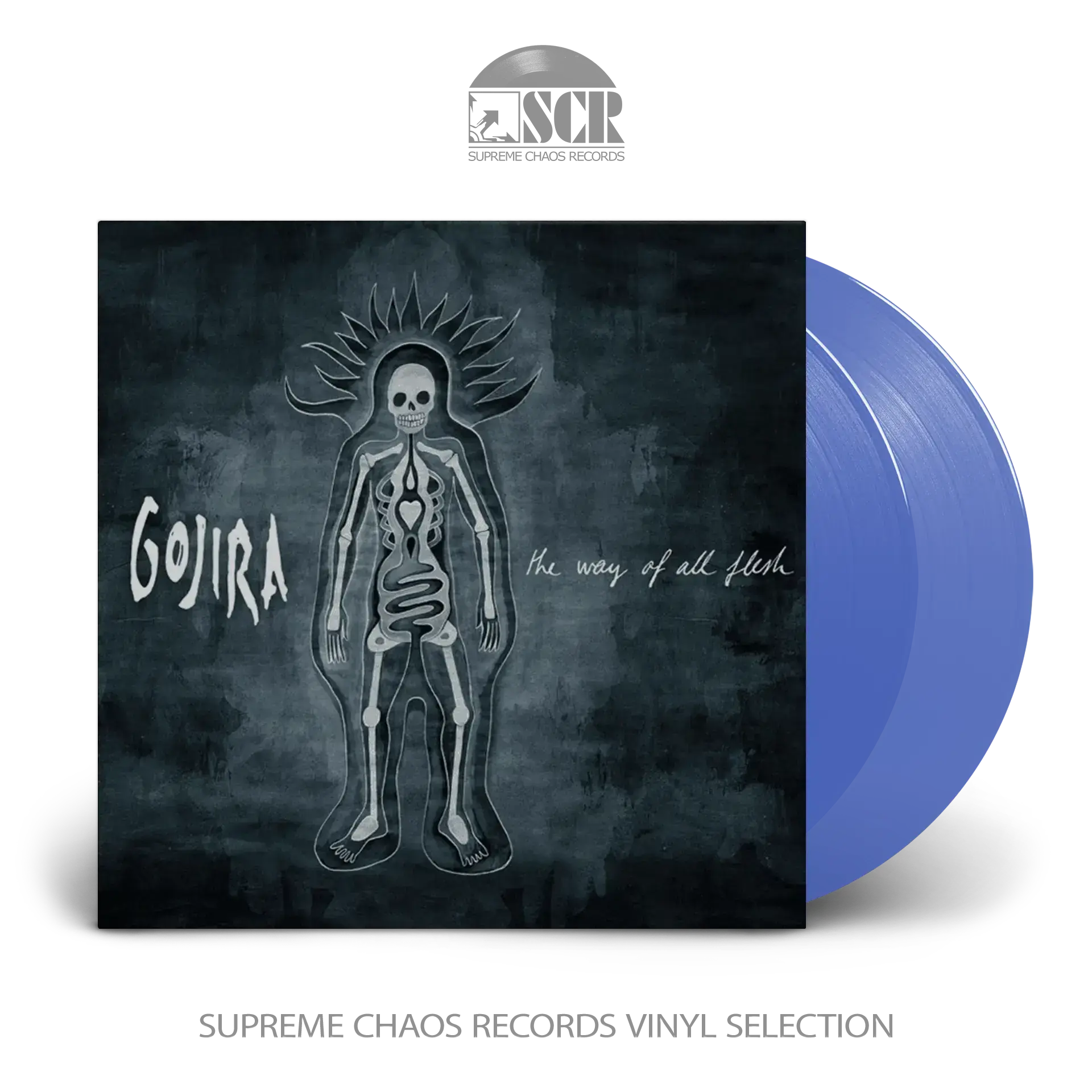 GOJIRA - The Way Of All Flesh (Re-Release) · TRANSPARENT BLUE 2LP (Progressive Metal/Death Metal Vinyl)