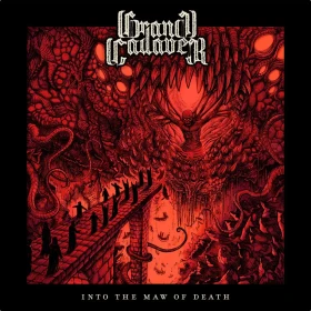 GRAND CADAVER · Into The Maw Of Death | RED/BLACK LP (Death Metal Vinyl) · Bild 1