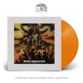 LIVING DEATH · Metal Revolution | ORANGE LP (Thrash Metal Vinyl)