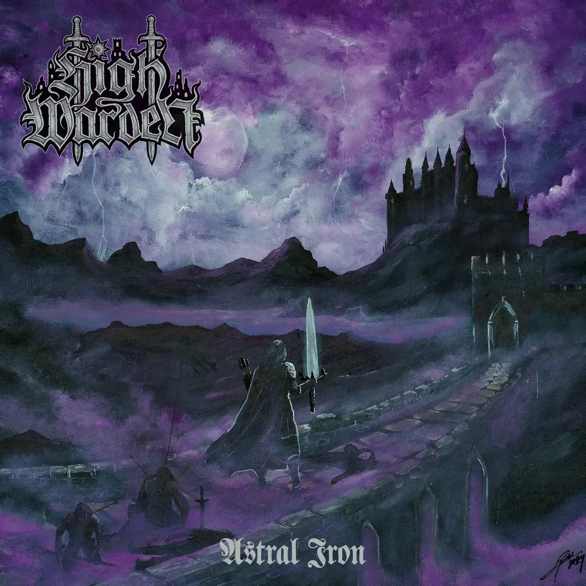 HIGH WARDEN · Astral Iron | BLACK LP (Heavy Metal/Doom Metal Vinyl) · Bild 1