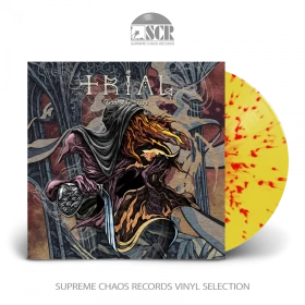 TRIAL · Feed The Fire | ORANGE/RED LP (Heavy Metal Vinyl)