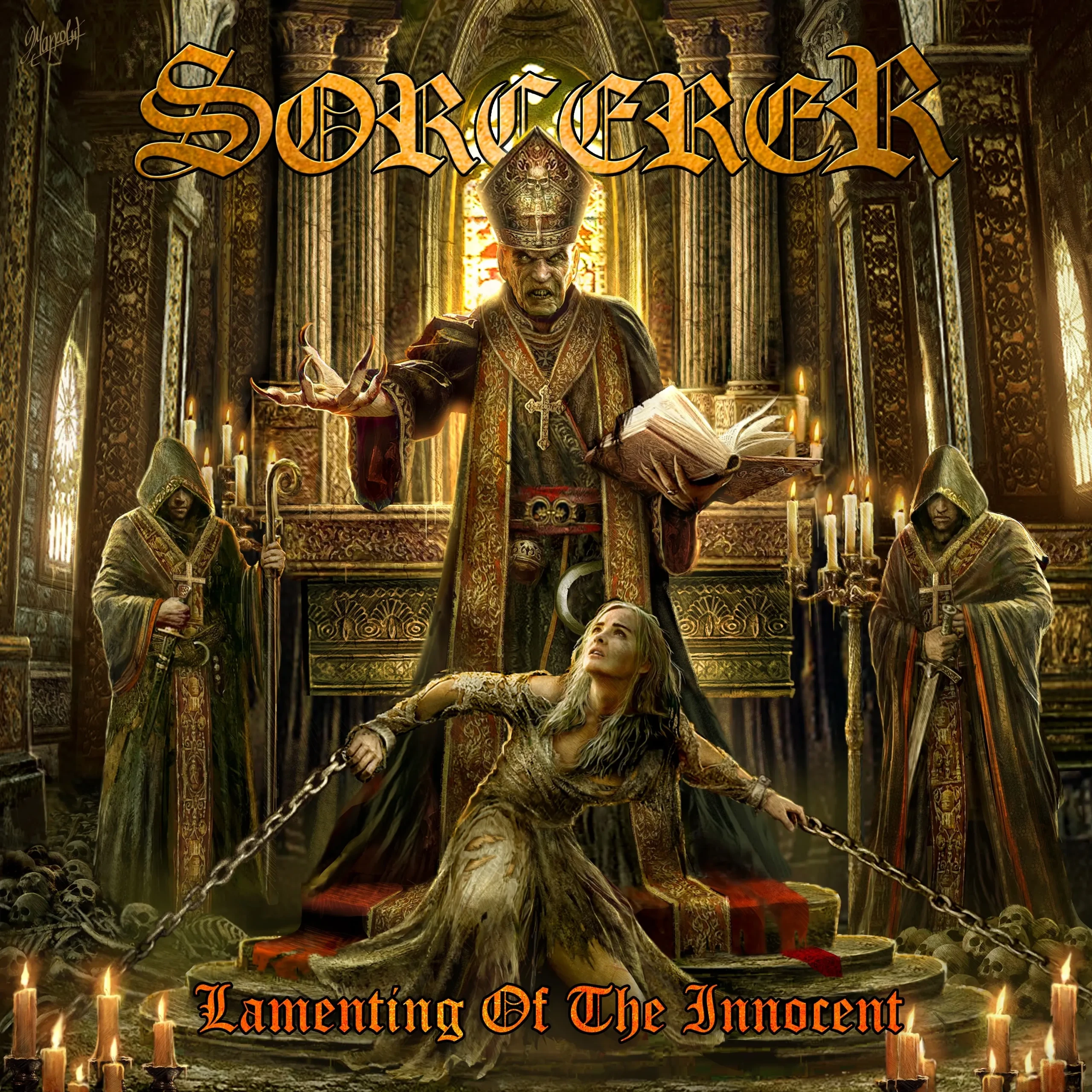 SORCERER - Lamenting Of The Innocent · BLACK 2LP (Heavy Metal Vinyl) · Bild 1