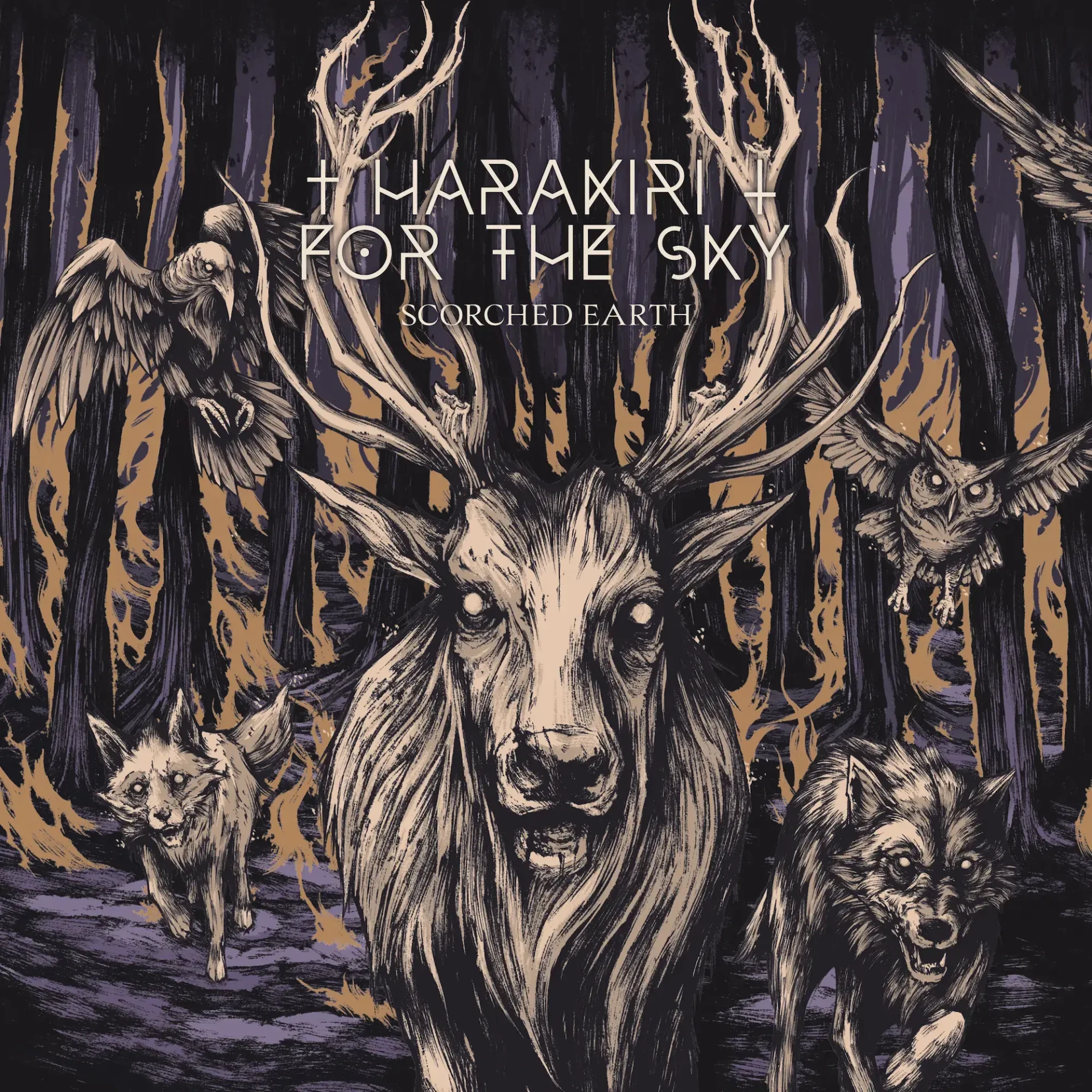 HARAKIRI FOR THE SKY - Scorched Earth · BLACK 2LP (Black Metal/Post Metal Vinyl) · Bild 1