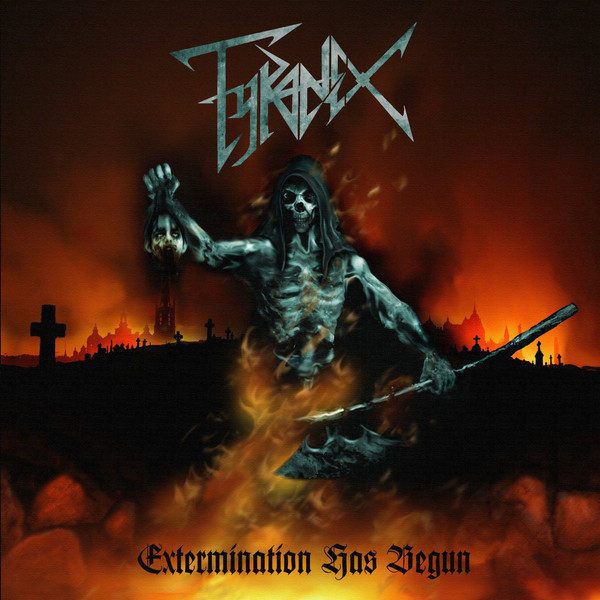 TYRANEX · Extermination Has Begun | BLACK LP (Speed Metal Vinyl) · Bild 1