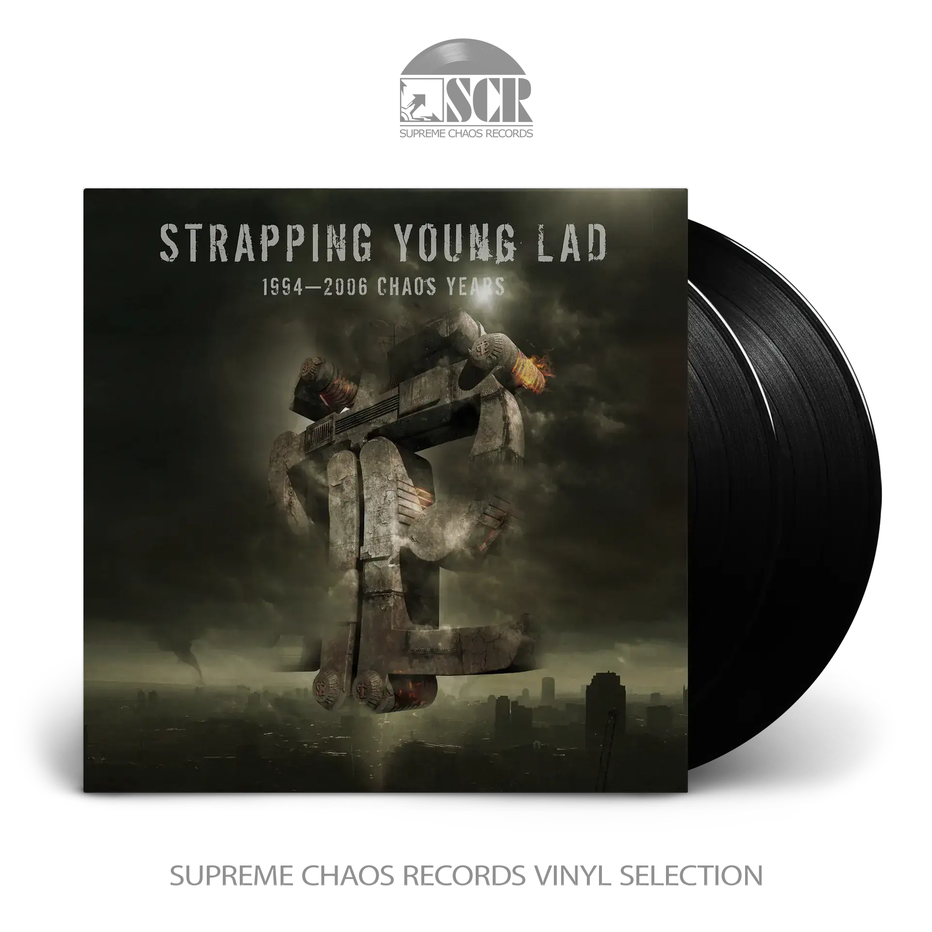 STRAPPING YOUNG LAD - 1994 - 2006 The Chaos Years · BLACK 2LP STRAPPING YOUNG LAD - 1994 - 2006 The Chaos Years · BLACK 2LP (Death Metal Vinyl)