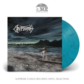 CRYPTOPSY · And Then You'll Beg | ELECTRIC BLUE/BLACK SMOKE LP (Death Metal Vinyl)