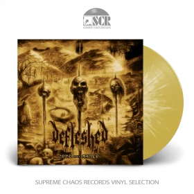 DEFLESHED · Grind Over Matter | GOLD/SILVER LP (Death Metal Vinyl)