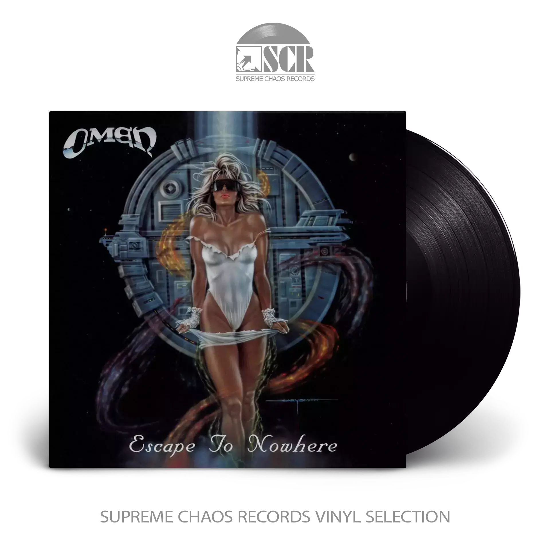 OMEN · Escape To Nowhere (35th Anniversary Re-Issue) | BLACK LP (Heavy Metal Vinyl)