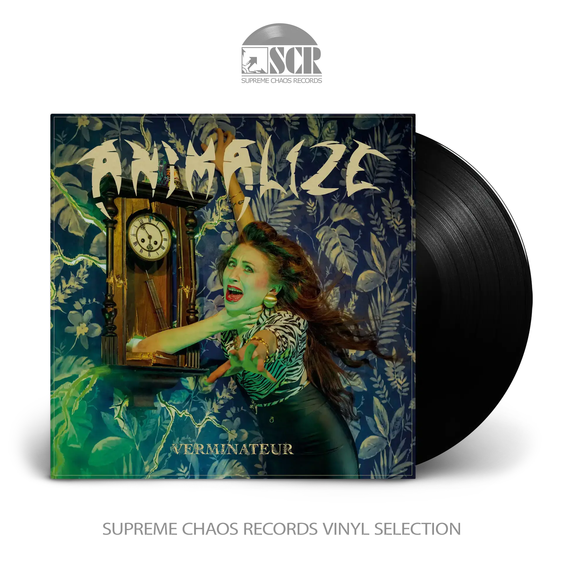 ANIMALIZE · Verminateur | BLACK LP (Heavy Metal/Speed Metal Vinyl)