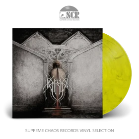 THRON · Abysmal | BLACK/YELLOW FIRE LP (Black Metal Vinyl)