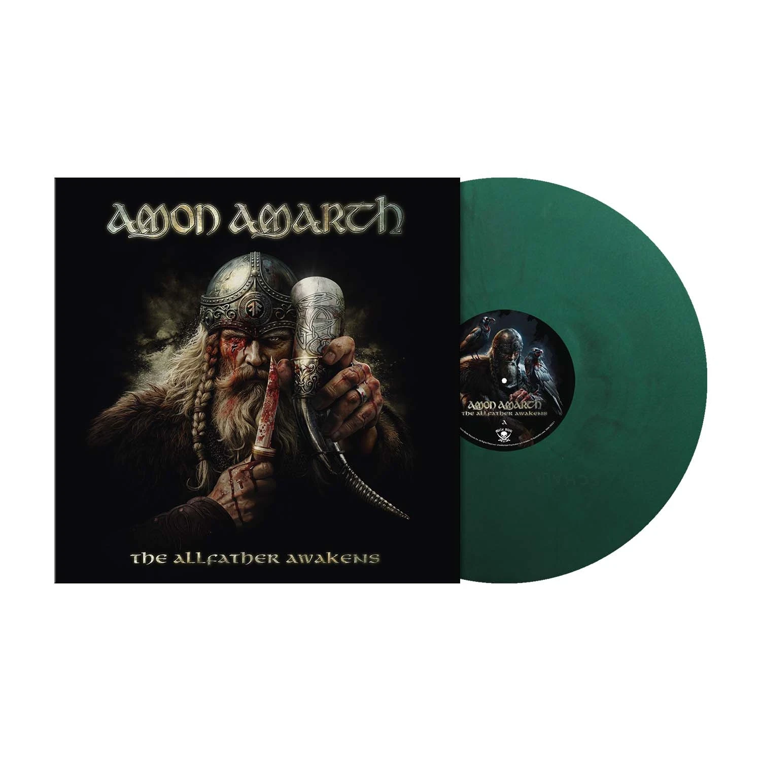 AMON AMARTH · The Allfather Awakens | GREEN MARBLED LP (Melodic Death Metal Vinyl) · Bild 2