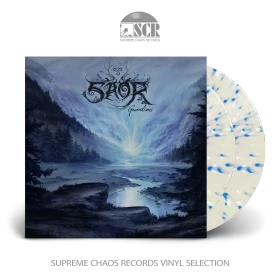 SAOR · Guardians | CLEAR/BLUE/WHITE SPLATTER 2LP (Black Metal Vinyl)