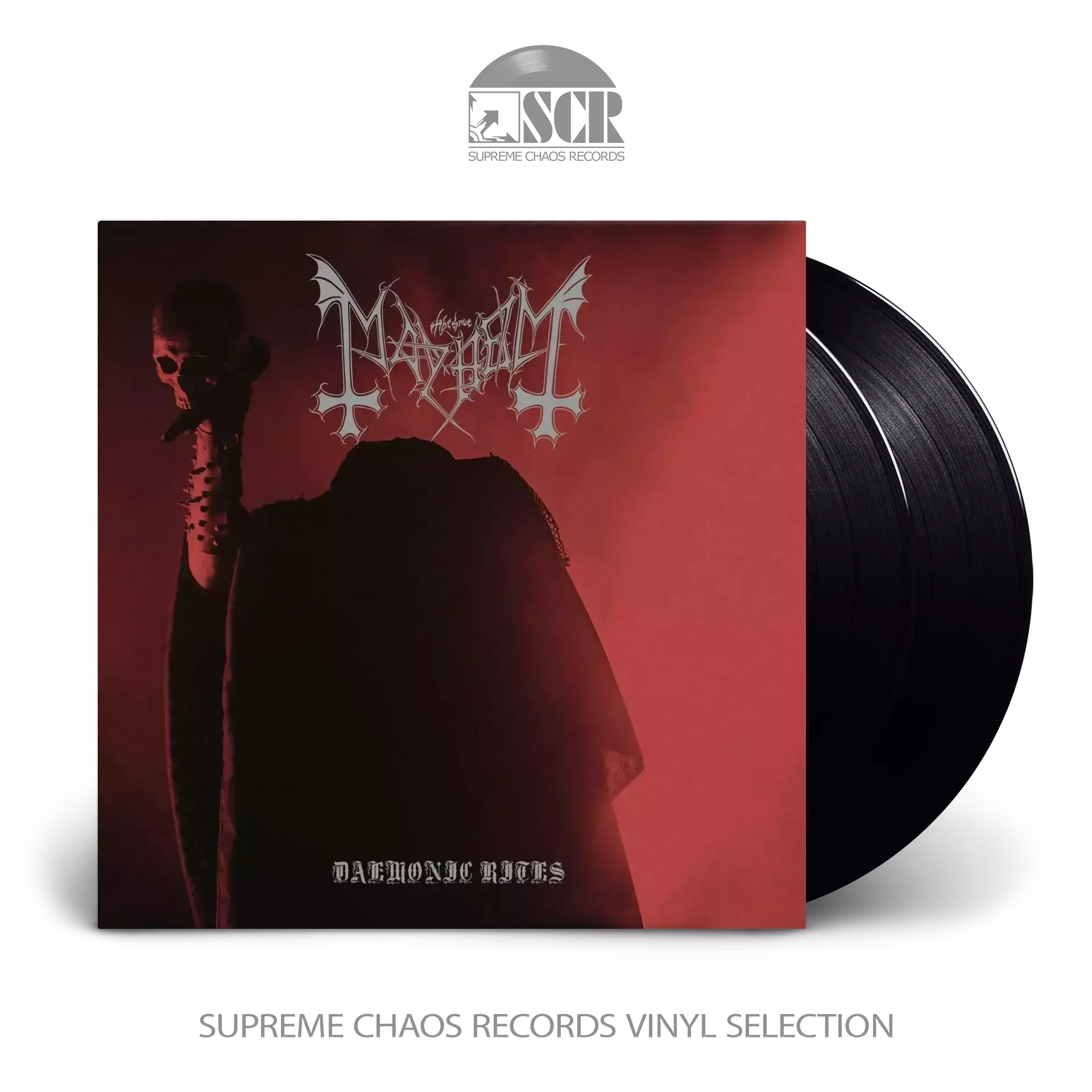 MAYHEM - Daemonic Rites · BLACK 2LP MAYHEM - Daemonic Rites · BLACK 2LP (Black Metal Vinyl)