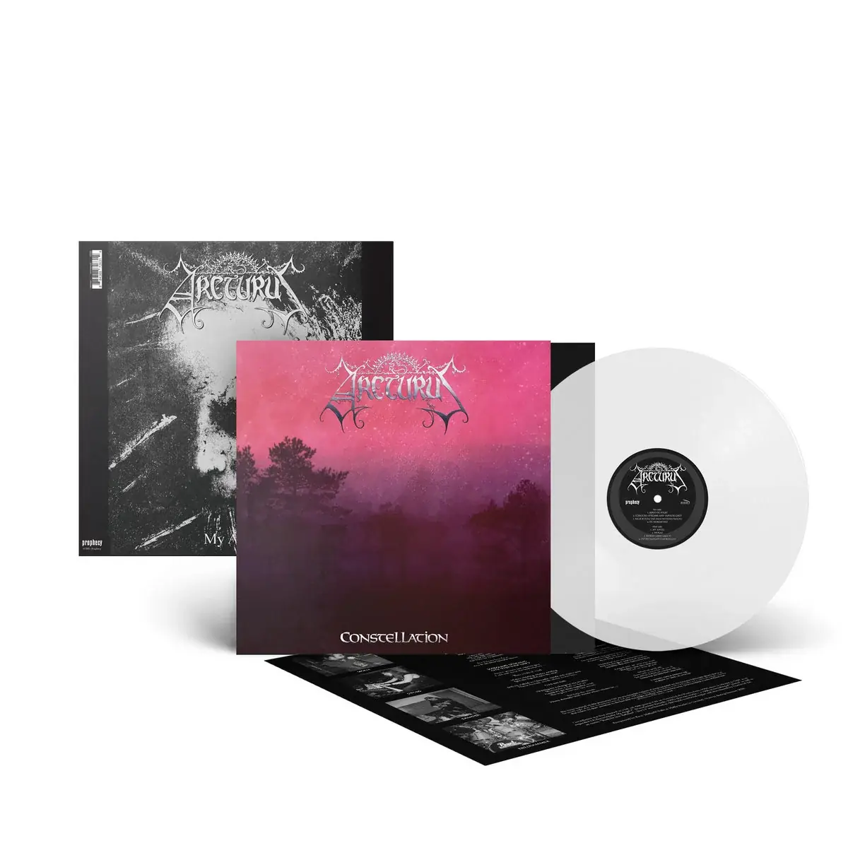 ARCTURUS · Constellation / My Angel | CLEAR LP (Black Metal Vinyl) · Bild 2