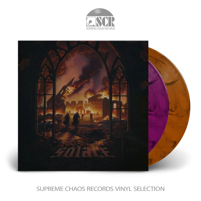Solace · Fading Failing Ruin | VIOLET/ORANGE Marbled 2LP