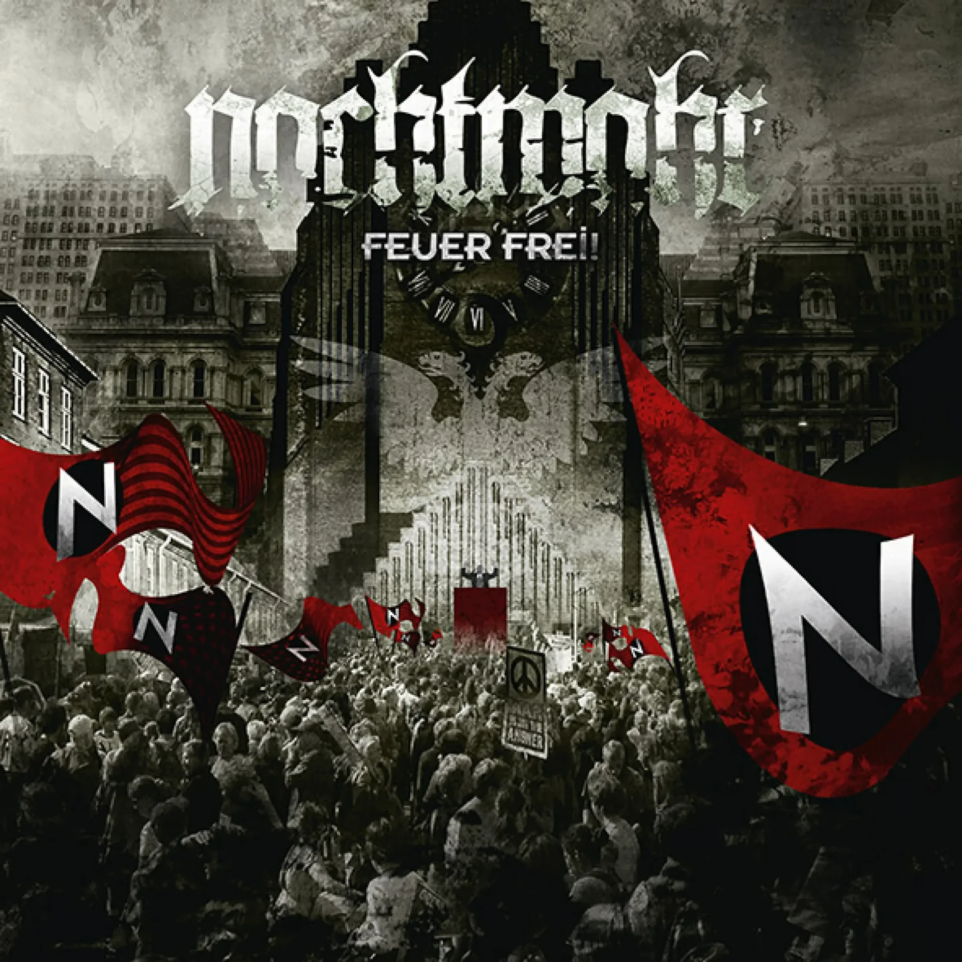 NACHTMAHR - Feuer Frei! · TRANSPARENT VINYL (Industrial Vinyl) · Bild 1