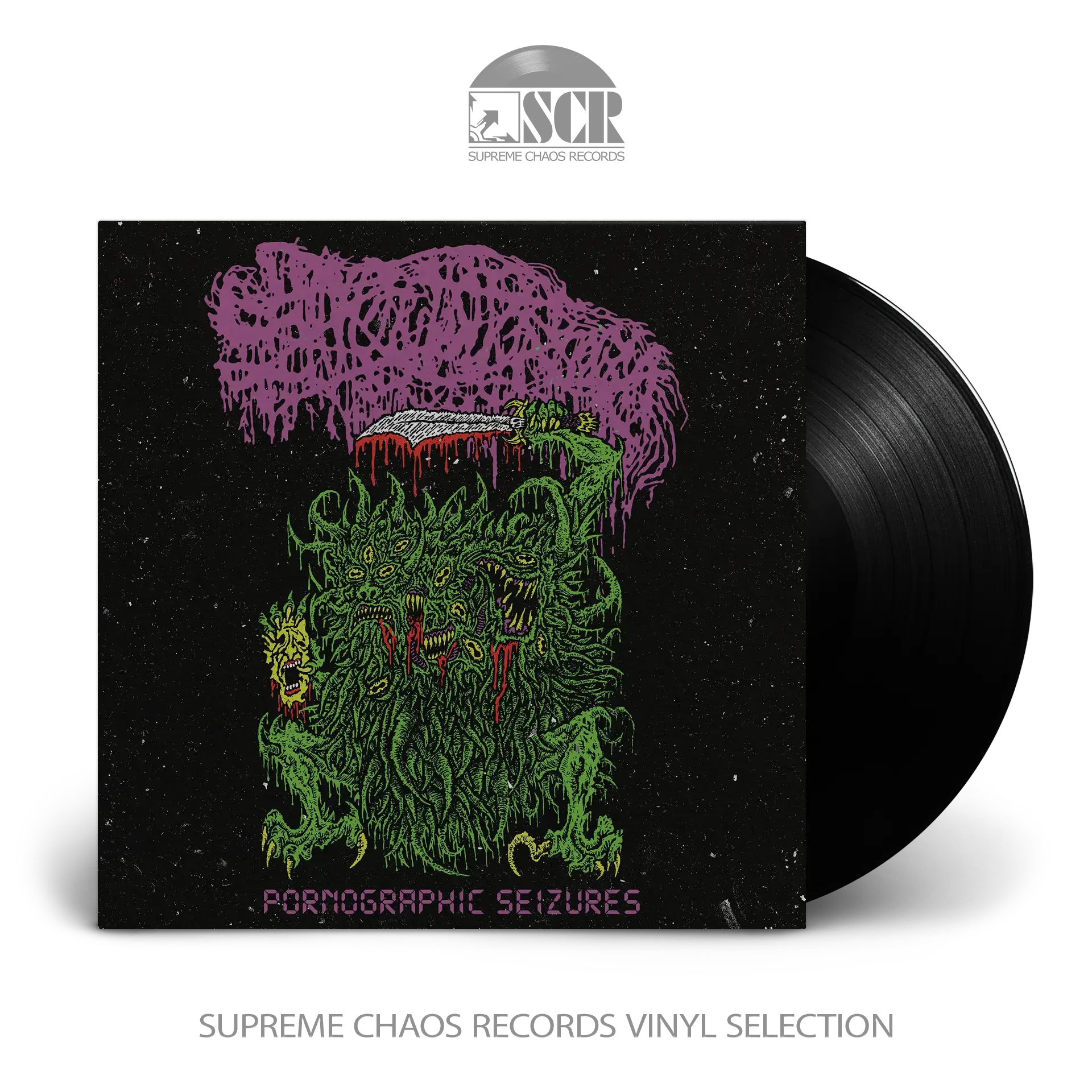 SANGUISUGABOGG · Pornographic Seizures | BLACK LP (Death Metal Vinyl)
