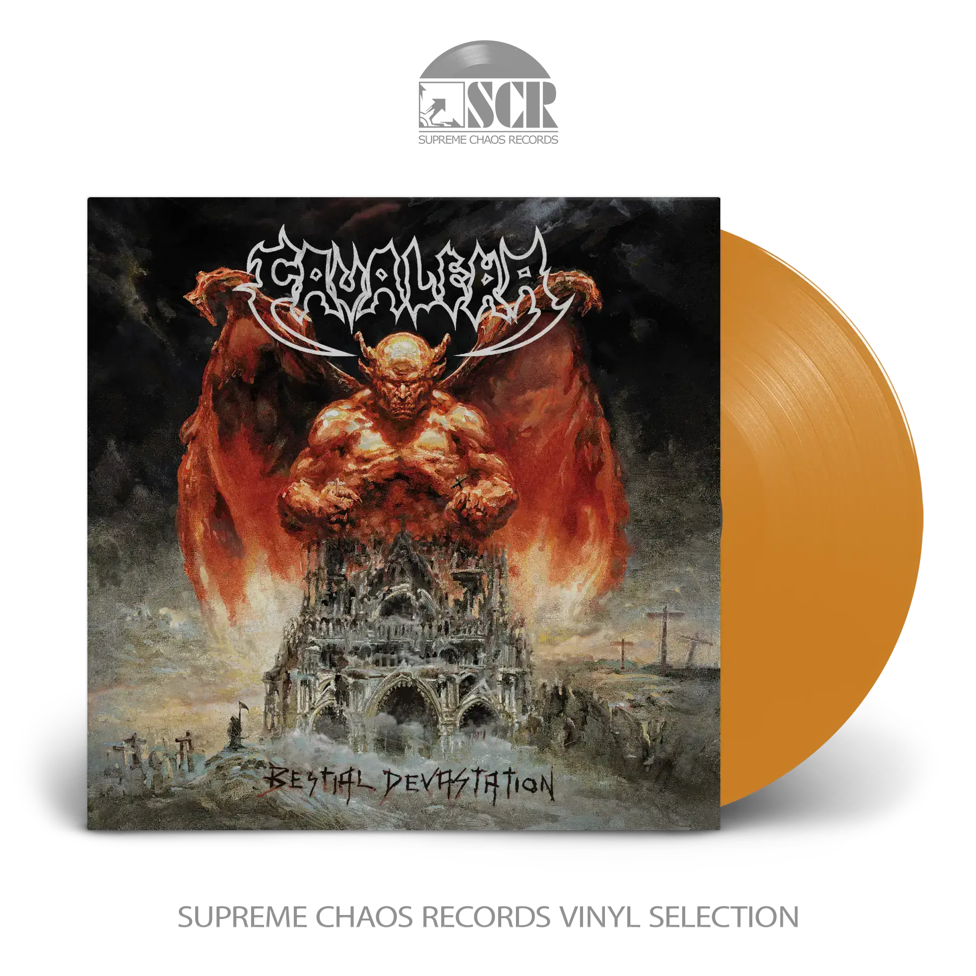 CAVALERA · Bestial Devastation | ORANGE LP (Death Metal Vinyl)