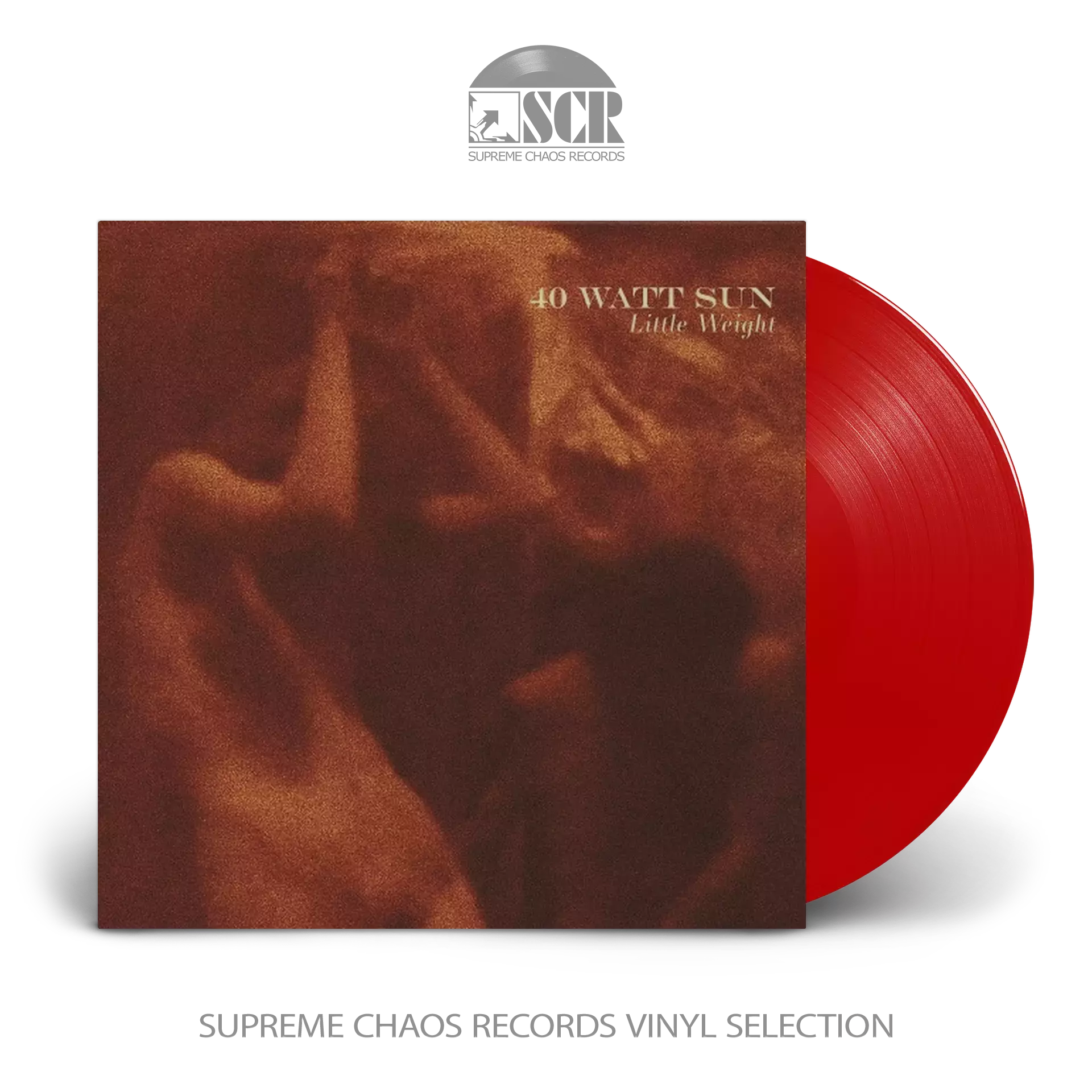 40 WATT SUN - Little Weight · RED LP (Doom Metal/Alternative Rock Vinyl)