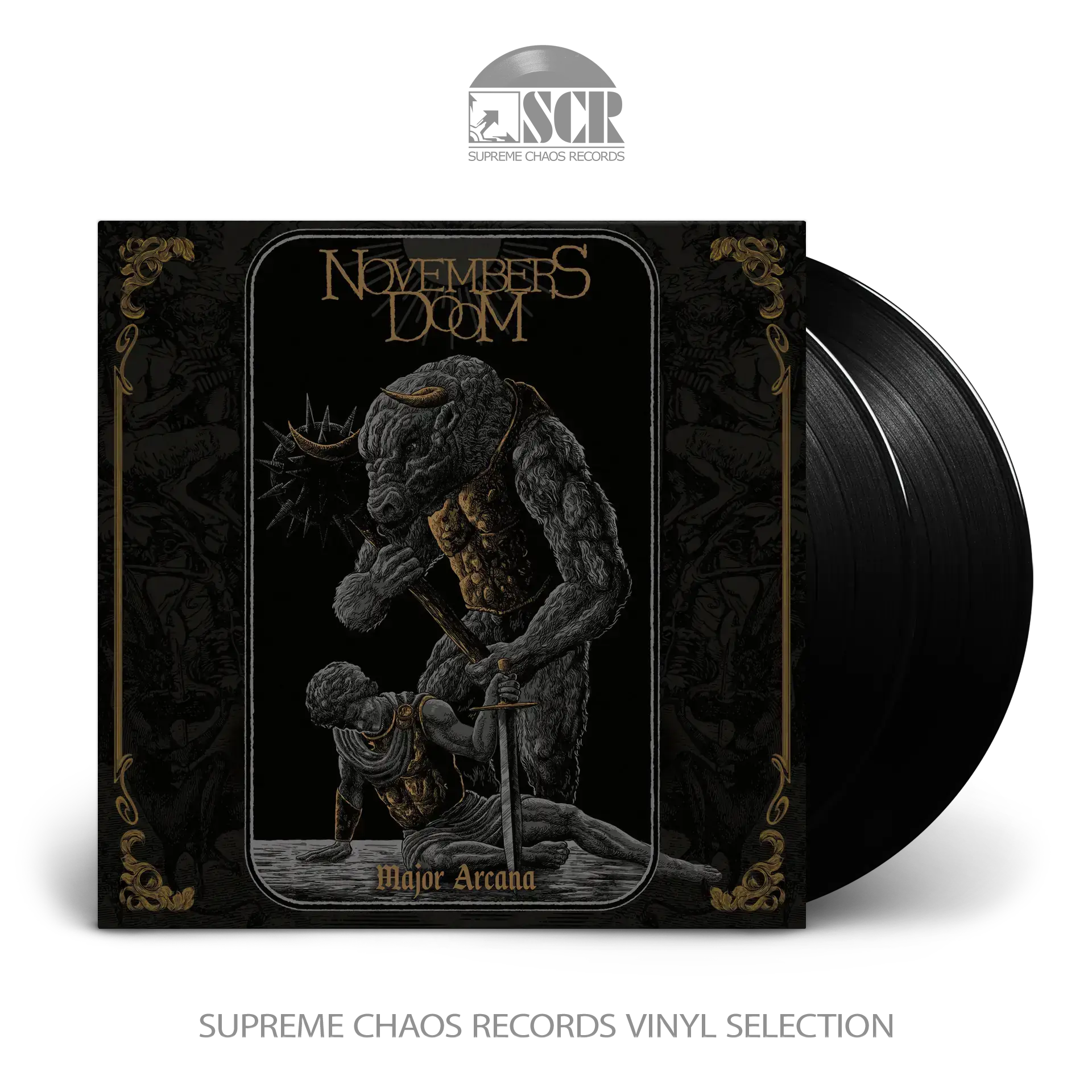 NOVEMBERS DOOM · Major Arcana | BLACK 2LP (Dark Metal/Doom Metal/Death Metal Vinyl)