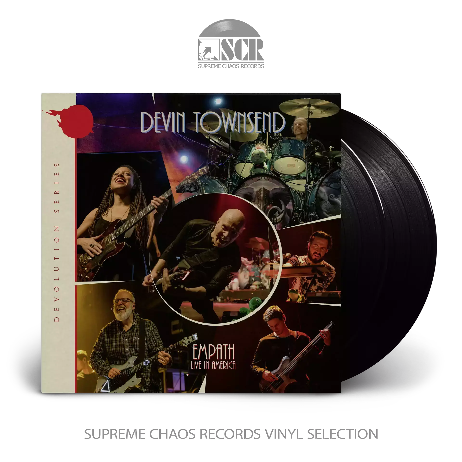 DEVIN TOWNSEND · Devolution Series #3 - Empath Live In America | BLACK DLP (Progressive Rock Vinyl)