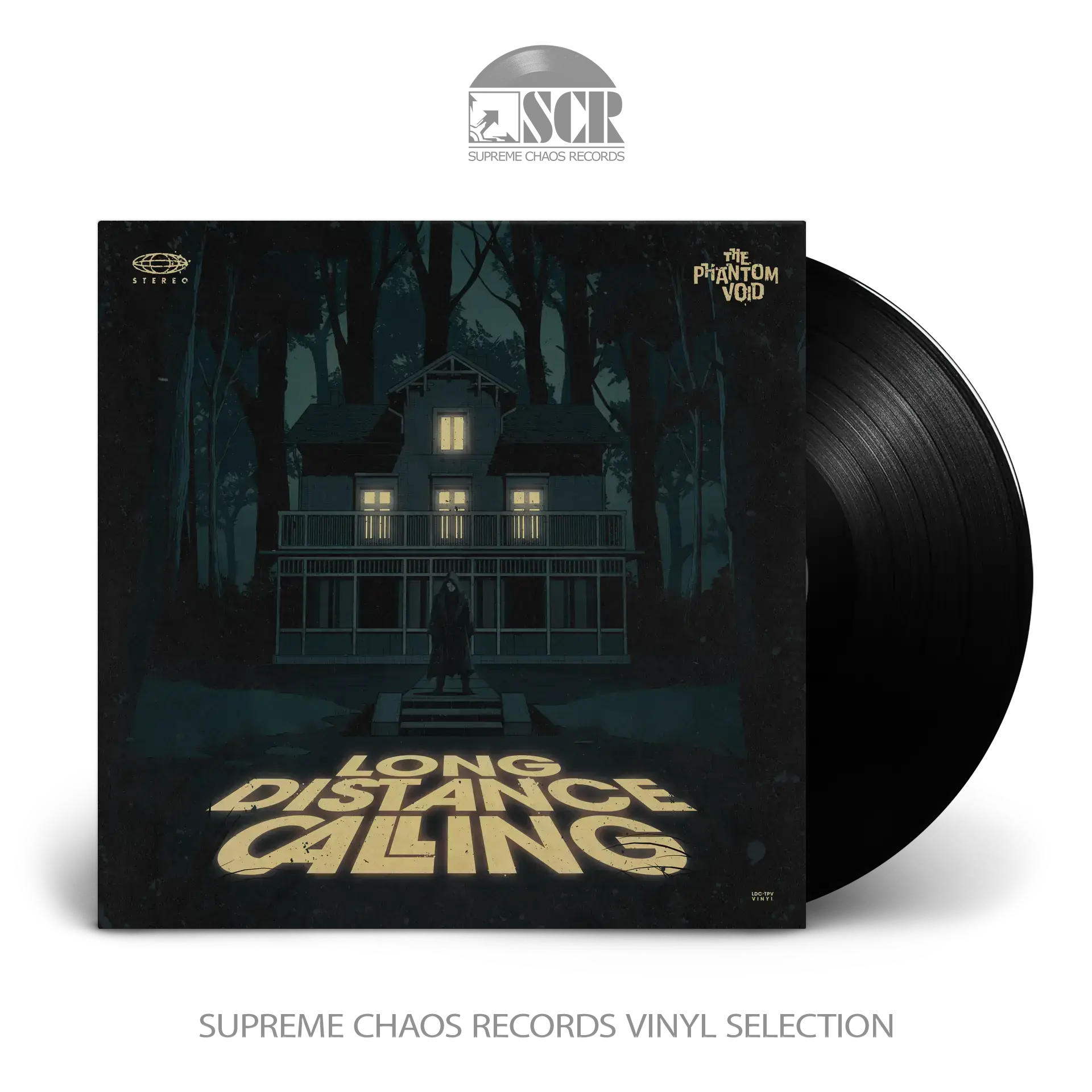 LONG DISTANCE CALLING · The Phantom Void | BLACK LP (Progressive Rock/Instrumental Rock Vinyl)