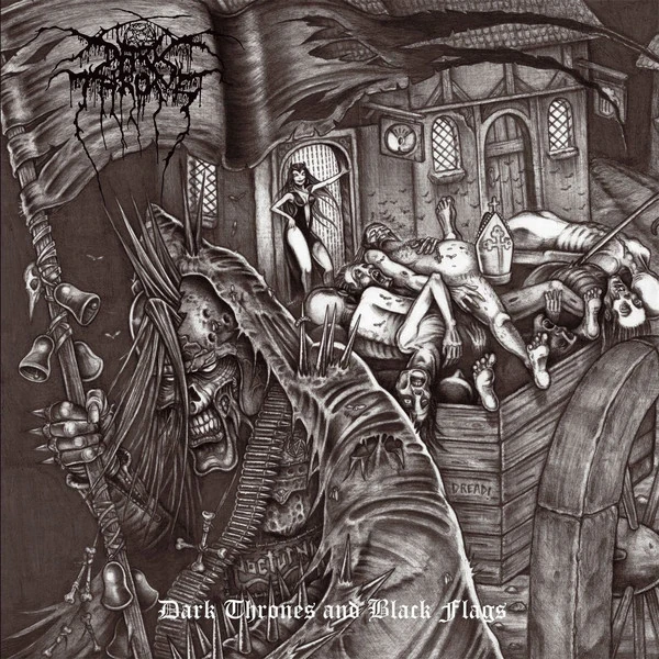DARKTHRONE · Dark Thrones and Black Flags (Re-Release) | BLACK LP (Black Metal Vinyl) · Bild 1
