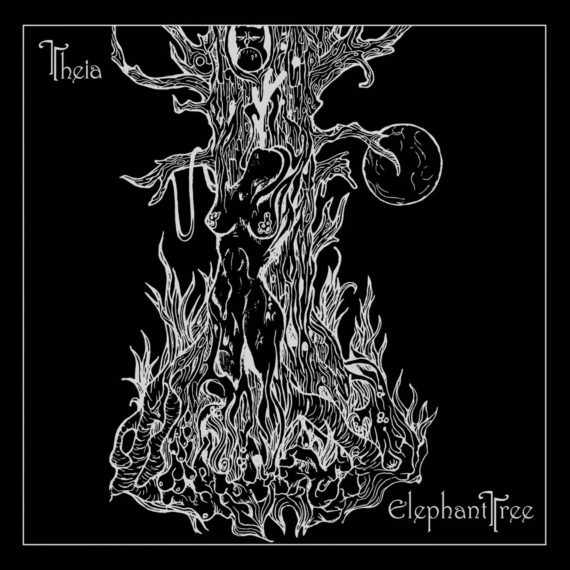 ELEPHANT TREE · Theia (Anniversary Edition) | CLEAR/WHITE/GREEN MARBLED LP (Doom Metal Vinyl) · Bild 1