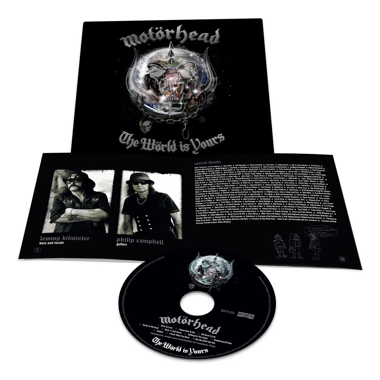 MOTÖRHEAD - The Wörld Is Yours (Re-Release) [CD] (Heavy Metal/Hard Rock CDs) · Bild 2