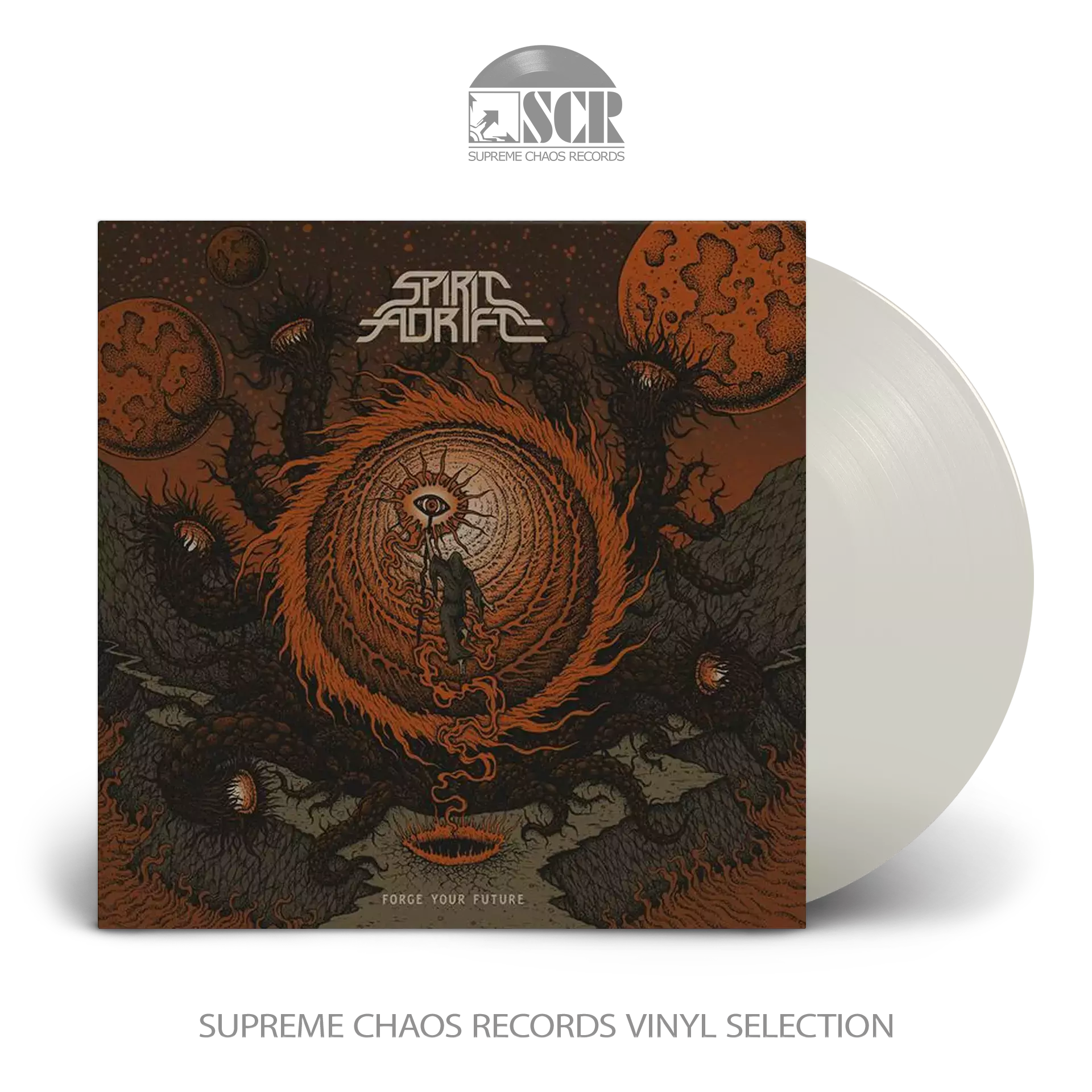 SPIRIT ADRIFT · Forge Your Future EP | CLEAR LP (Hard Rock Vinyl)
