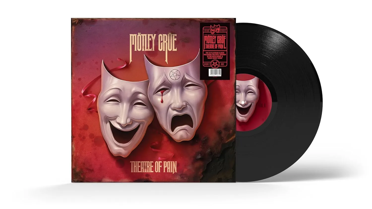 MÖTLEY CRÜE · Theatre Of Pain (40th Anniversary) | BLACK LP (Hard Rock Vinyl) · Bild 2