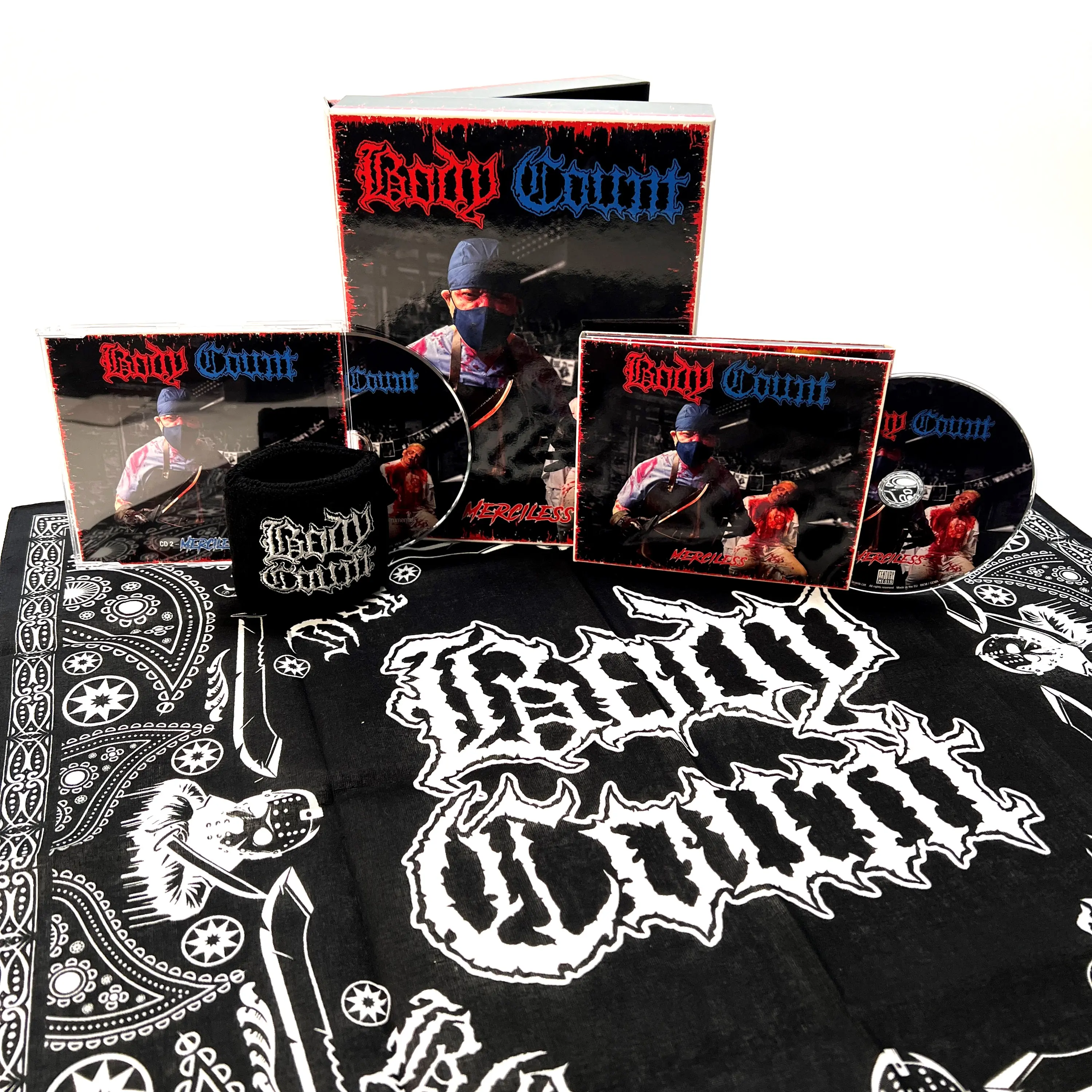 BODY COUNT · Merciless | LIMITED DELUXE 2CD BOXSET (Rap Metal CDs) · Bild 2