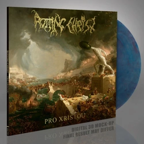 ROTTING CHRIST · Pro Xristou | CRYSTAL CLEAR/RED/BLUE LP (Death Metal/Black Metal Vinyl)